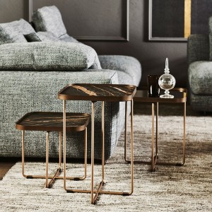 Mesa auxiliar Benny Keramik Cattelan Italia. Mesas auxiliares de diseño.
