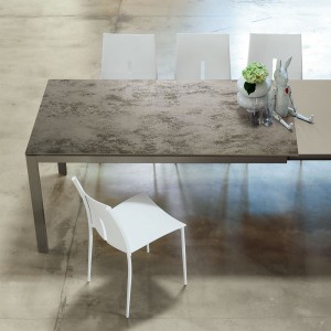 Mesa Paris Extensible Cerámica de Ingenia. Mesas extensibles modernas.