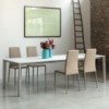 Mesa Prisma Extensible Cristal de Ingenia. Mesas extensibles para comedor.