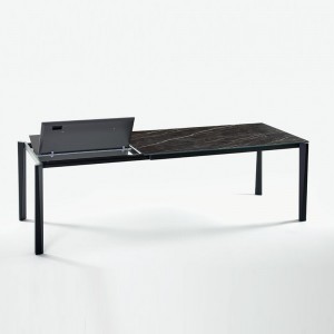 Mesa Prisma Extensible Cerámica de Ingenia. Mesas extensibles para comedor.