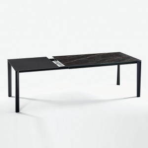 Mesa Prisma Extensible Cerámica de Ingenia. Mesas extensibles para comedor.