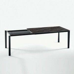 Mesa Prisma Extensible Cerámica de Ingenia. Mesas extensibles para comedor.