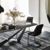 Mesa Skorpio CrystalArt de Cattelan Italia. Muebles modernos italianos.