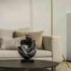 Escultura bronce decoracion Unconditional Love. Gardeco