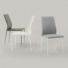 Silla Kendra de Ingenia. Sillas de diseño italiano. Sillas tapizados en ecopiel.