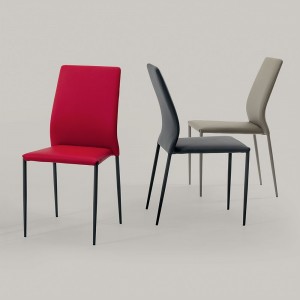 Silla Kendra de Ingenia. Sillas de diseño italiano. Sillas tapizados en ecopiel.