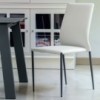 Silla Kendra de Ingenia. Sillas de diseño italiano. Sillas tapizados en ecopiel.