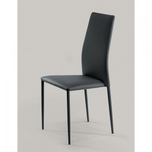 Silla Renee de Ingenia. Sillas tapizadas en ecopiel. Sillas para comedor.
