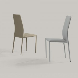 Silla Renee de Ingenia. Sillas tapizadas en ecopiel. Sillas para comedor.