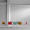 Silla tapizada Alo de Ondarreta. Sillas de diseño. Silla tapizada para interior.