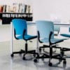 Silla oficina Eina Tapizada de Enea. Silla original. Diseño para estudios.