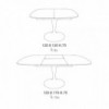 Mesa comedor extensible Bravo con fuerte personalidad de Ozzio Design.