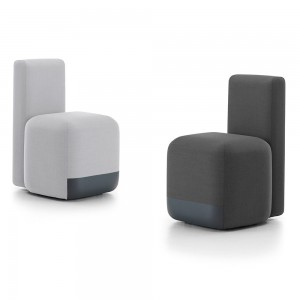 Silla Season de Viccarbe. Mobilario con tapizados moderno para contract.