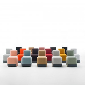 Silla Season de Viccarbe. Mobilario con tapizados moderno para contract.