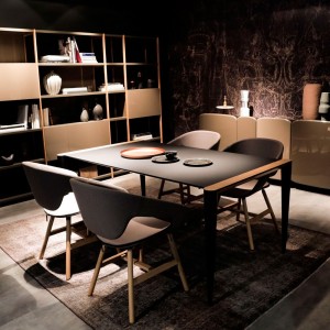 Mesa Bolero de Horm. Mesas fijas y extensibles. Muebles de diseño italiano.