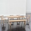 Mesa de madera Triangle de Hay elegante y moderna estilo nordico original.