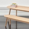 Mesa de madera Triangle de Hay elegante y moderna estilo nordico original.