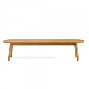 Banco Triangle Leg Hay de madera de Hay de diseño estilio nórdico.