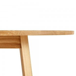 Banco Triangle Leg Hay de madera de Hay de diseño estilio nórdico.