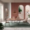 Mesa Fil8 Fija de Ozzio design. Mesa moderna de comedor Fija.