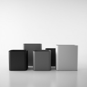 Papelera Drop de Systemtronic. Muebles oficina diseño.