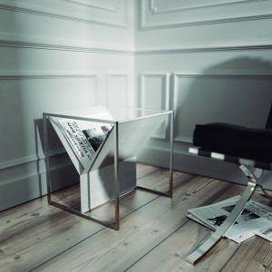 Revistero Zin. Systemtronic de Muebles oficina diseño.