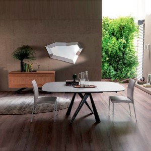 Silla Nexus de Ozzio design. Sillas diseño tapizada en ecopiel