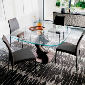 Silla Nexus de Ozzio design. Sillas diseño tapizada en ecopiel