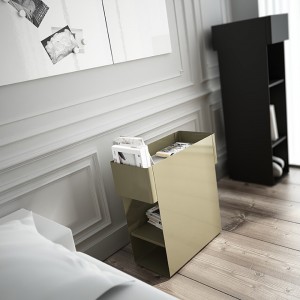 Mueble auxiliar Beside Office. Systemtronic de Muebles oficina diseño.