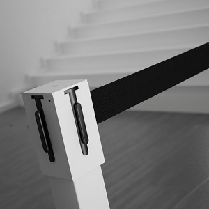 Poste suelo Trec de Systemtronic. Muebles oficina diseño.