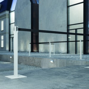 Poste suelo Trec de Systemtronic. Muebles oficina diseño.