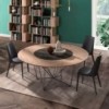Silla tapizada Loren de Ozzio Design. Sillas de diseño.