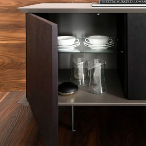 Aparador moderno Brera de Ozzio Design. Muebles de diseño.