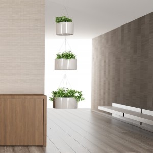 Macetero Green Cloud de Systemtronic. Muebles oficina diseño.