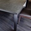 Mesa Metrò de Ozzio design. Moderna mesa rectangular extensible.