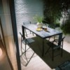 Mesa Metrò de Ozzio design. Moderna mesa rectangular extensible.