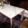 Mesa Metrò de Ozzio design. Moderna mesa rectangular extensible.