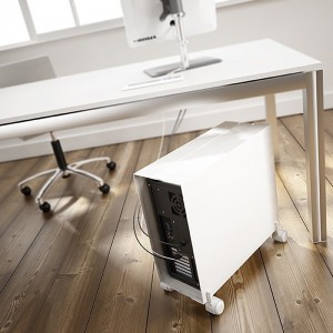 Soporte CPU Office Set de Systemtronic. Muebles oficina diseño.