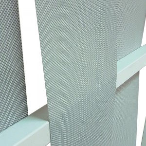 Divisor Malva de Systemtronic. Muebles oficina diseño.