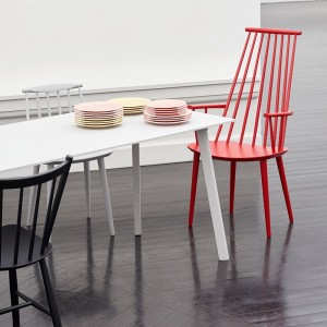 Mesa Copenhague Deux CPH210 rectangular Hay. Mesas de diseño Nórdico.