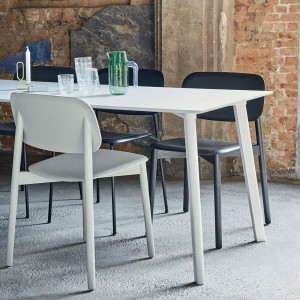 Mesa Copenhague Deux CPH210 rectangular Hay. Mesas de diseño Nórdico.