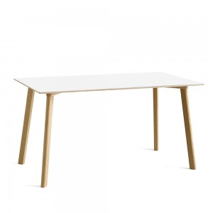 Mesa Copenhague Deux CPH210 rectangular Hay. Mesas de diseño Nórdico.