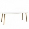 Mesa Copenhague Deux CPH210 rectangular Hay. Mesas de diseño Nórdico.
