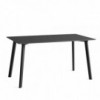Mesa Copenhague Deux CPH210 rectangular Hay. Mesas de diseño Nórdico.