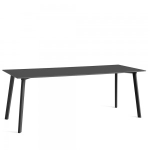 Mesa Copenhague Deux CPH210 rectangular Hay. Mesas de diseño Nórdico.