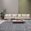 Sofá Deck madera de Joquer. Sofás modulares de diseño moderno. Sofás cómodos para los salones.