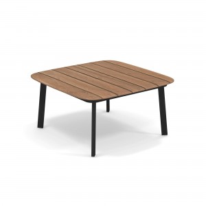 Mesa baja Shine para espacios exteriores de Emu.