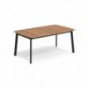 Mesa Rectangular Shine ideal para exteriores de Emu.
