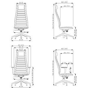 Silla Lotus High Fija. Cappellini