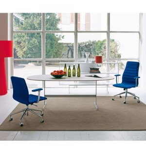 Silla Lotus Medium Ruedas. Cappellini